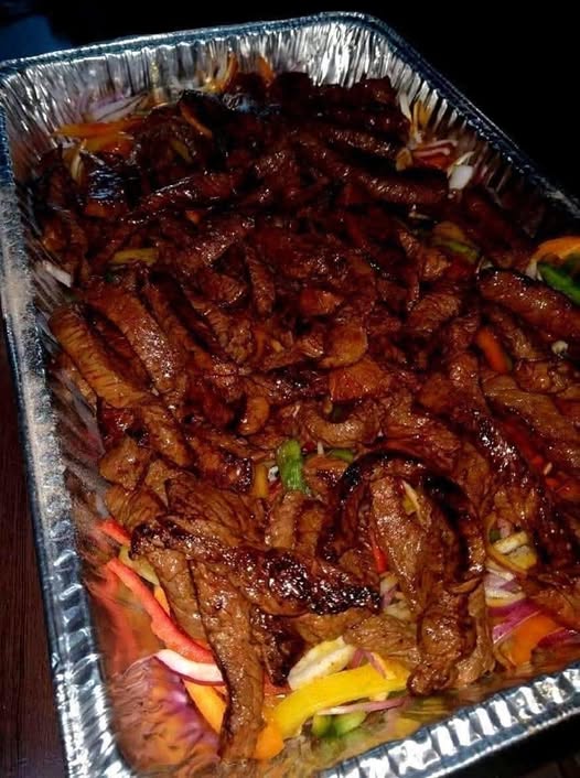 Steak fajitas