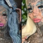 Woman Who Spent Over $200,000 On Tattoos Reveals What She Looked Like Before Extreme Transformation