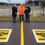 Here’s what a handshake symbol on a parking space means